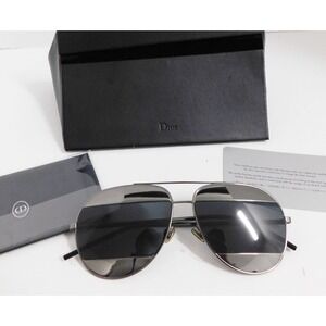 CHRISTIAN DIOR DiorSplit1 Split1 KJ1IR 59mm Aviator Sunglasses w/ Case Paperwork